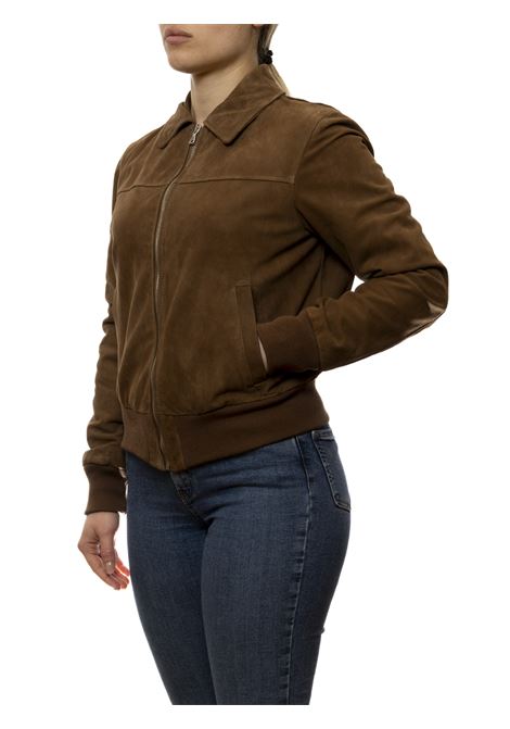 giubbino camoscio moro PK BY PASKAL | 317CAM-FORESTA